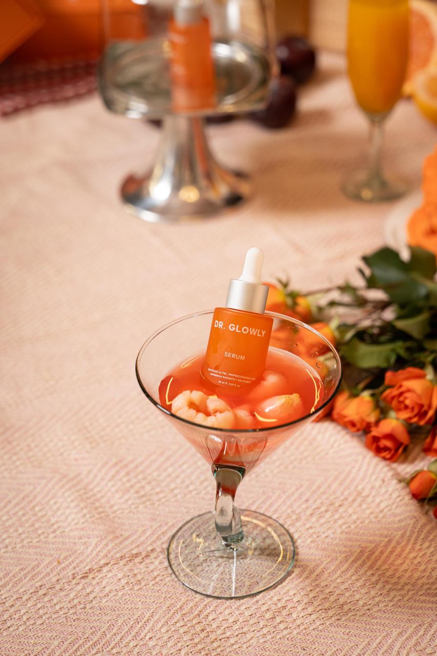 Sérum Hidratante Glow – Zanahoria & Lychees con Ácido Hialurónico