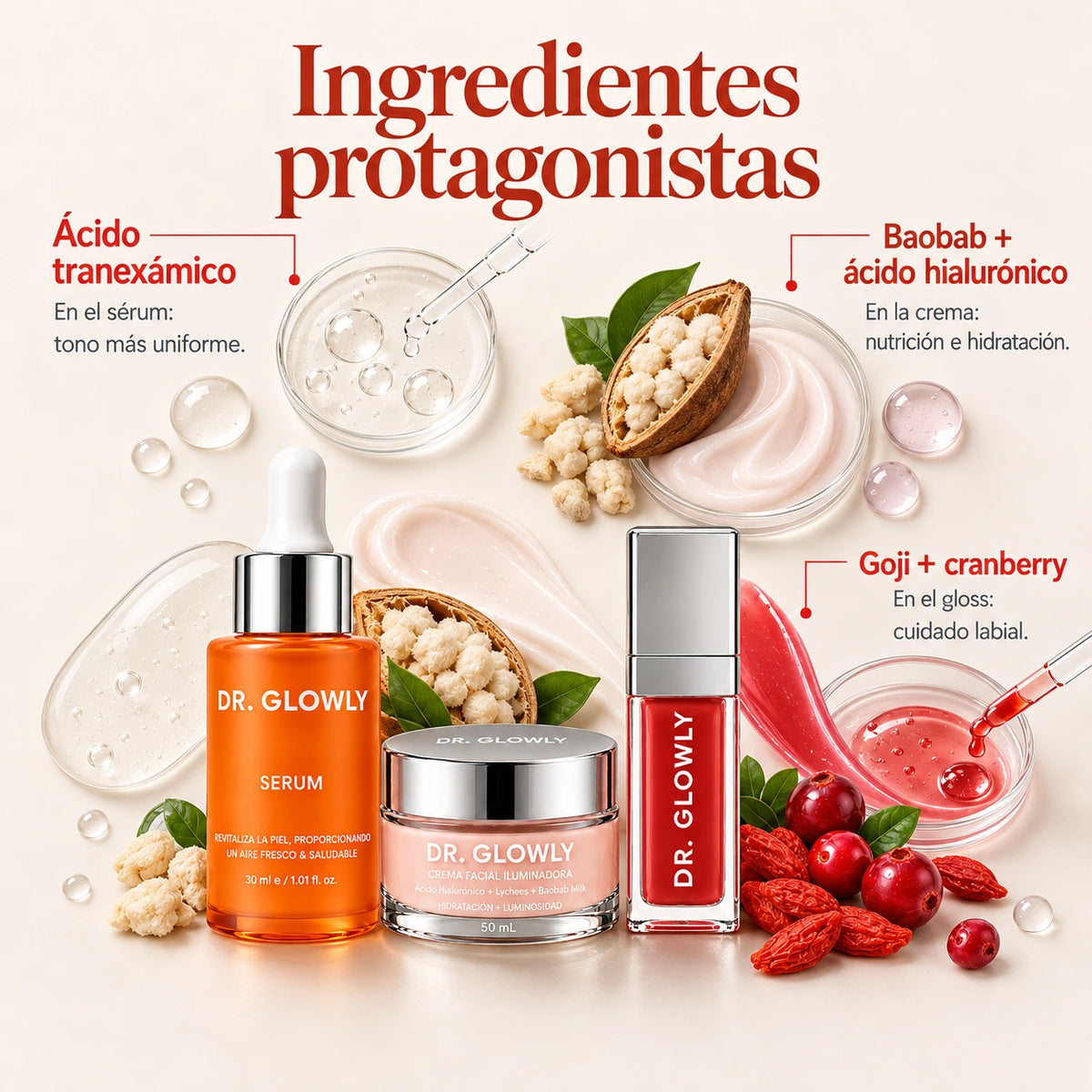 Kit Goji + arándano rojo — Ingredientes protagonistas