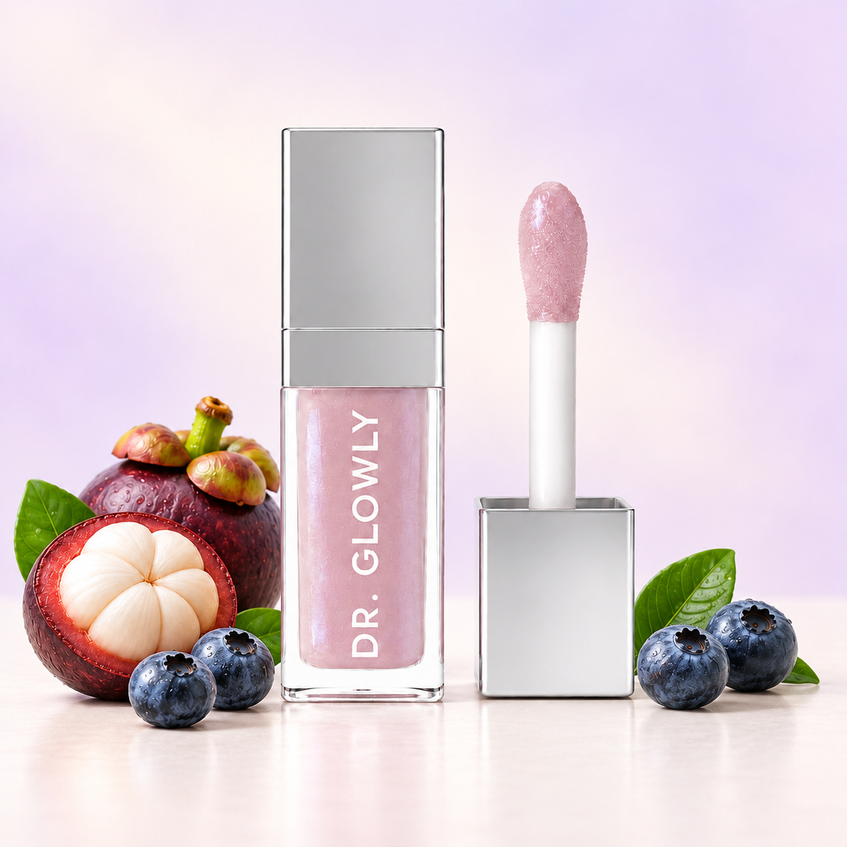 Gloss ICE Dr. Glowly con mangostino y arándano azul